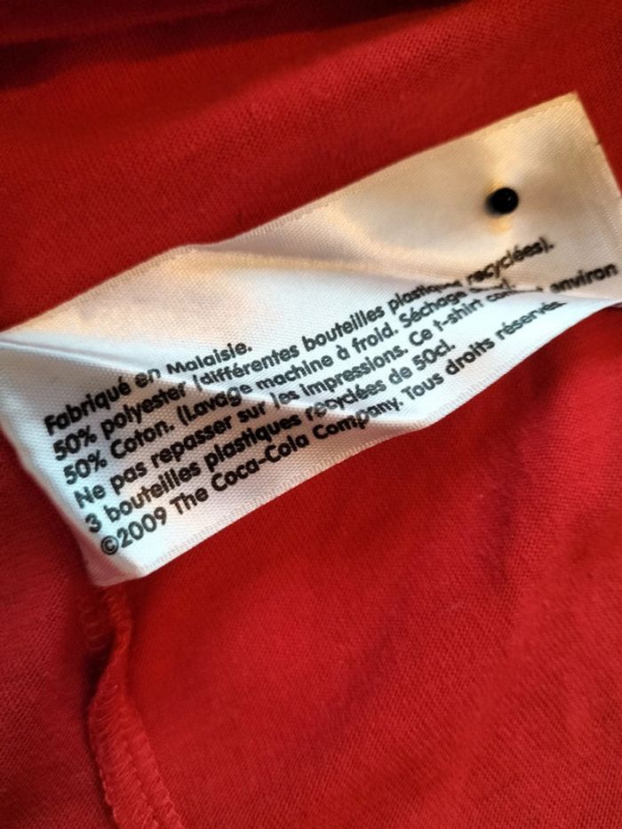 T-shirt recyclé Coca-Cola Taille S - photo numéro 7