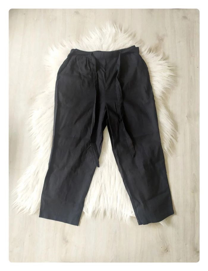 Pantalon court pantacourt printemps été en coton