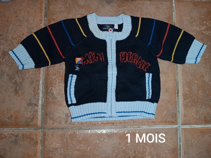Veste garçon 1 MOIS