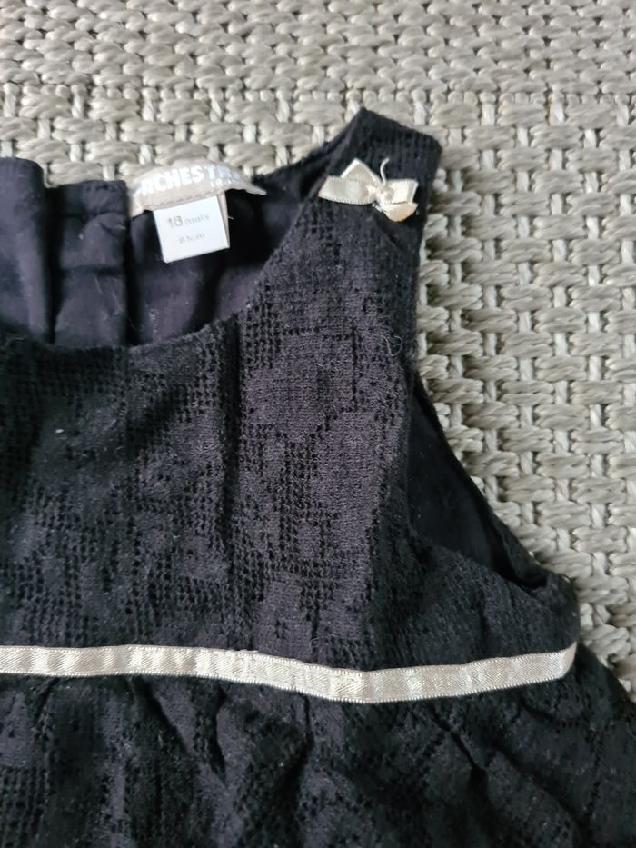 Robe mi longue noire avec volants - 18 mois - photo numéro 5