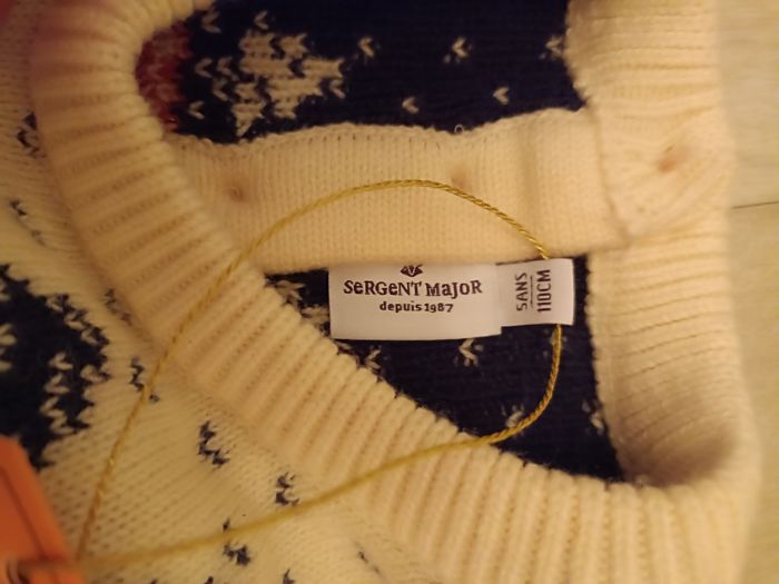 Pull de Noël Sergent Major 5 ans - photo numéro 4