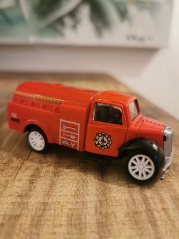 🔥Camion pompier citerne rouge collection jouet enfant véhicule