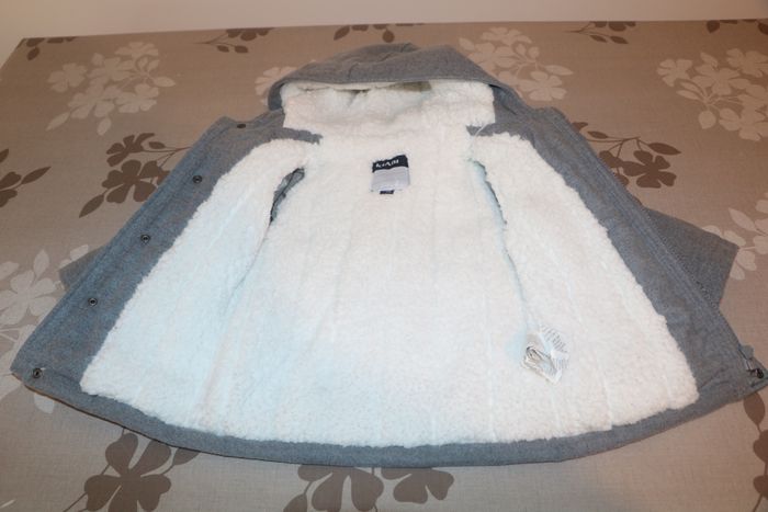 Manteau doublé gris - photo numéro 2