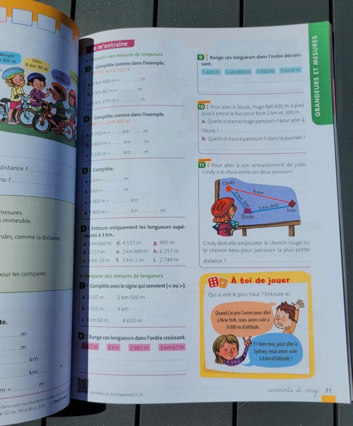 Fichier de l'élève À portée de Maths CE2 - photo numéro 7