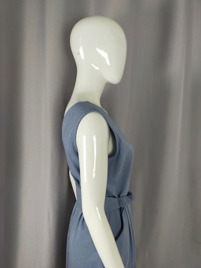 Robe bleue ceinturée – Froggy – Taille 2 - photo numéro 10