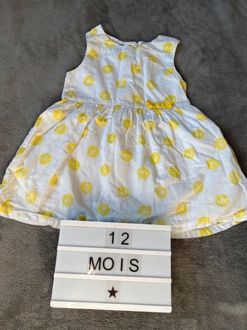 Robe 12 mois