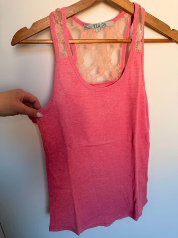 Débardeur avec dentelle