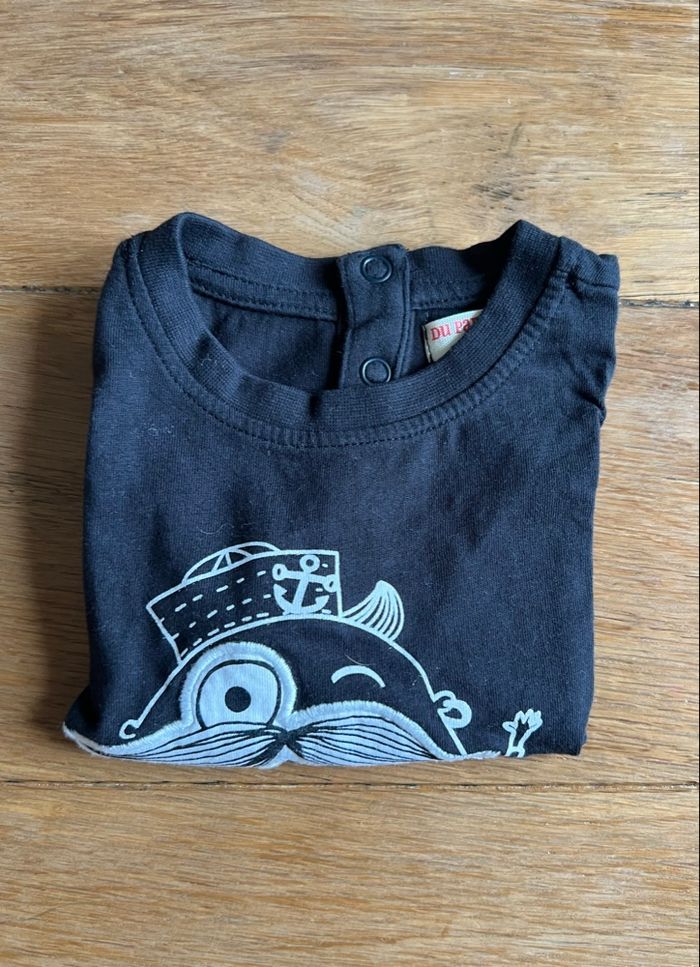 T-shirt MC DPAM 9 mois - photo numéro 2