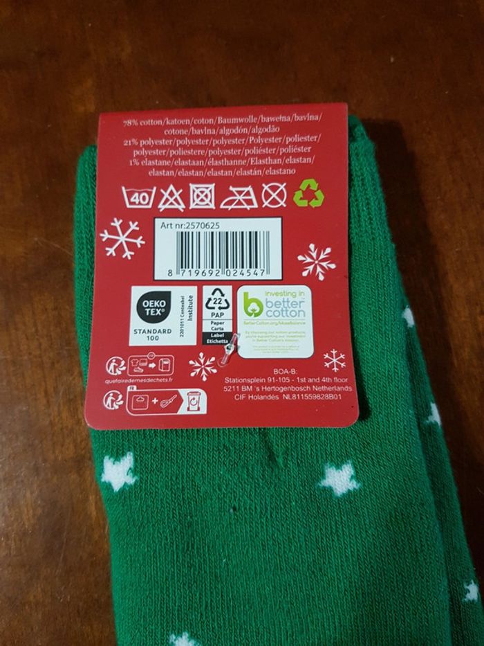 Chaussettes de noël 39-42 - photo numéro 3