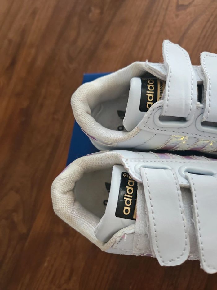 Baskets Adidas pointure 25 - photo numéro 7