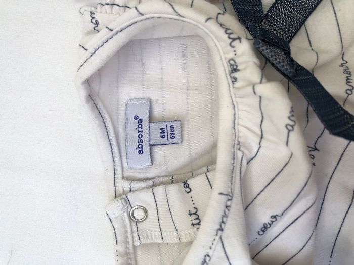 Barboteuse Abdorba 6 mois - photo numéro 3