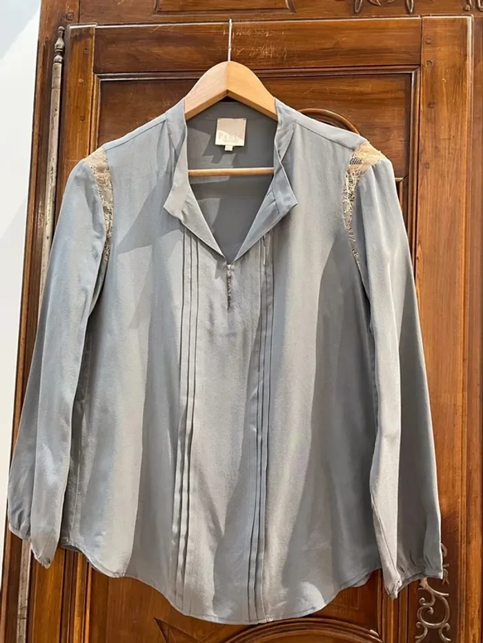 Superbe Blouse en soie Pablo Gérard Darel 🌸 36 - photo numéro 7