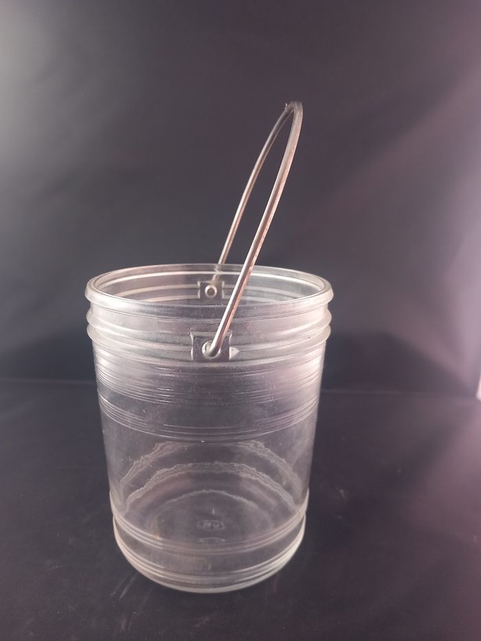 Seau à glaçons en verre - photo numéro 2