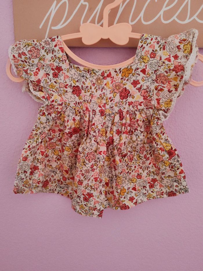 Ensemble deux pièces robe et t-shirt 3 mois - photo numéro 8