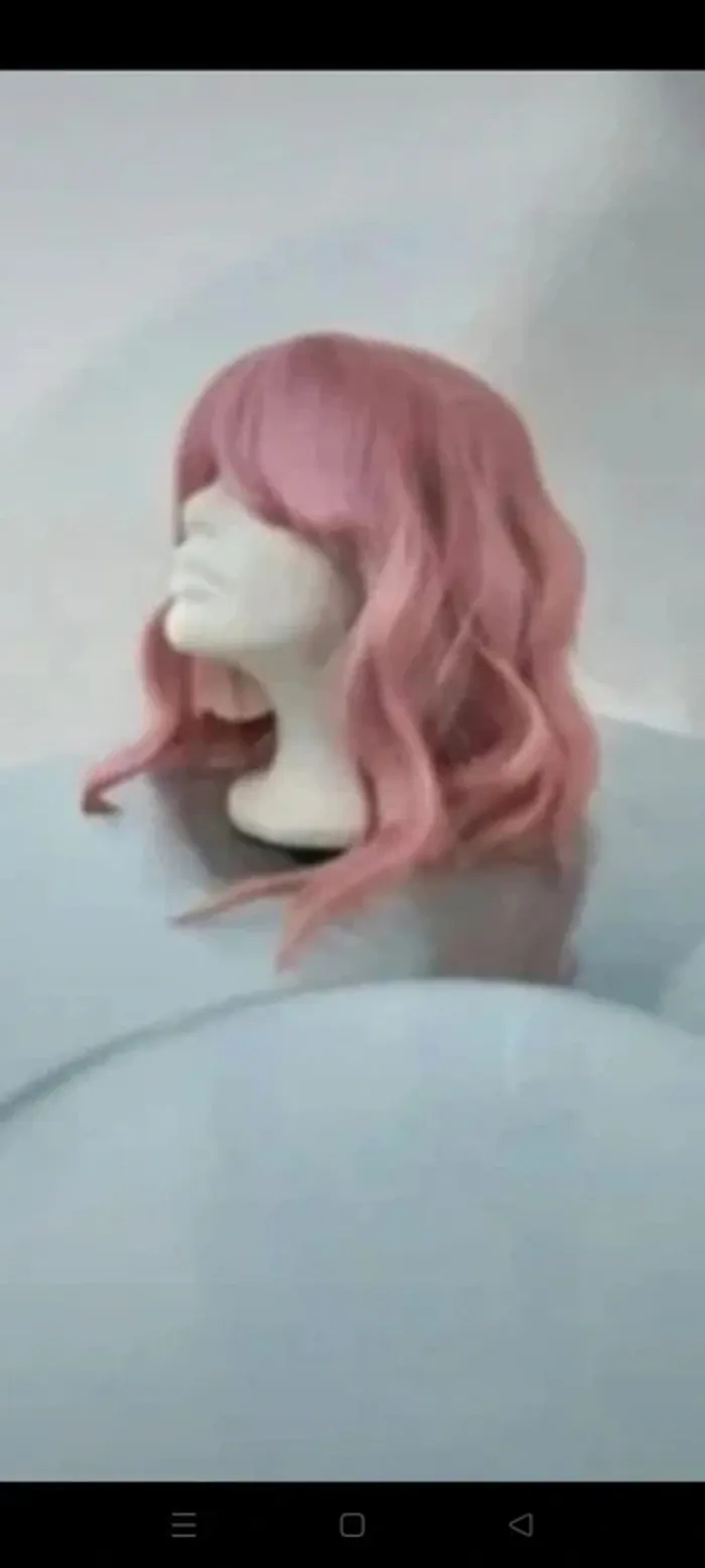 Perruque Naturelle Rose Pastel Tendance 30€ - photo numéro 13