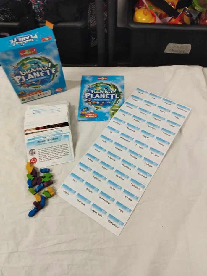 Jeu de société - Bio viva planète mers et ocean - Des 8 ans