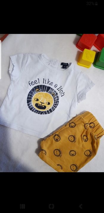 Ensemble bébé taille 3 mois