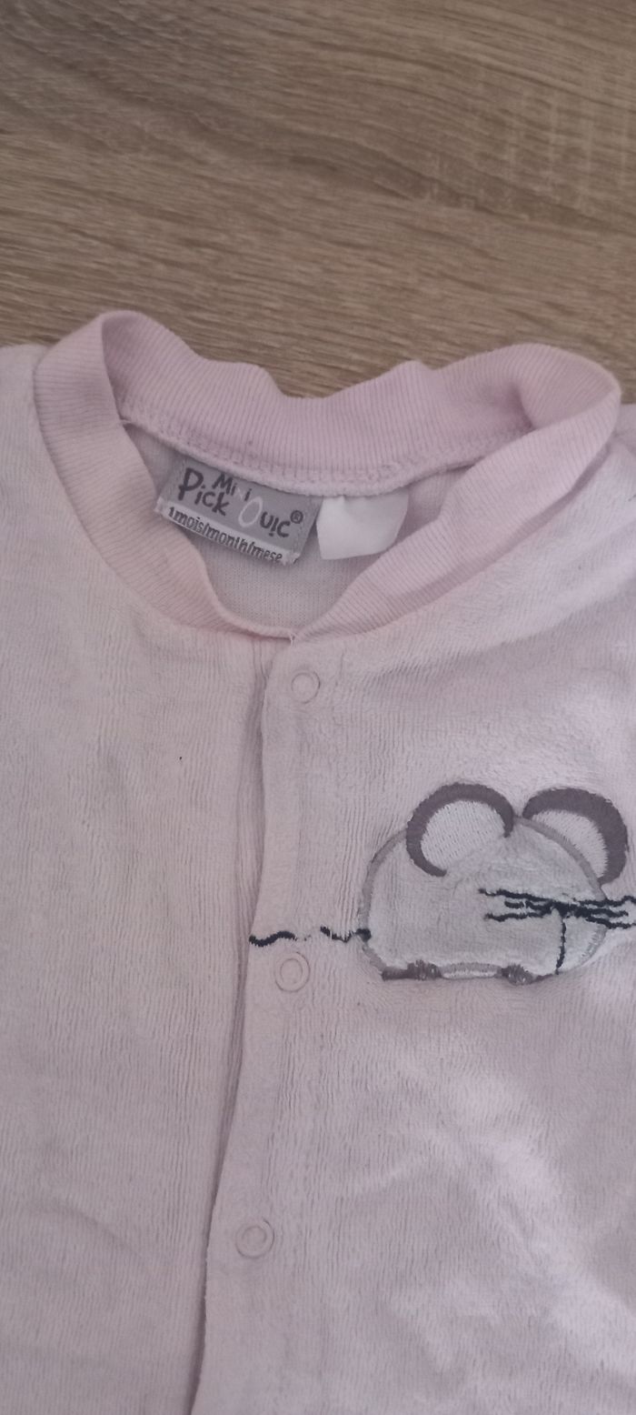 Pyjama fille taille 1 mois - photo numéro 2