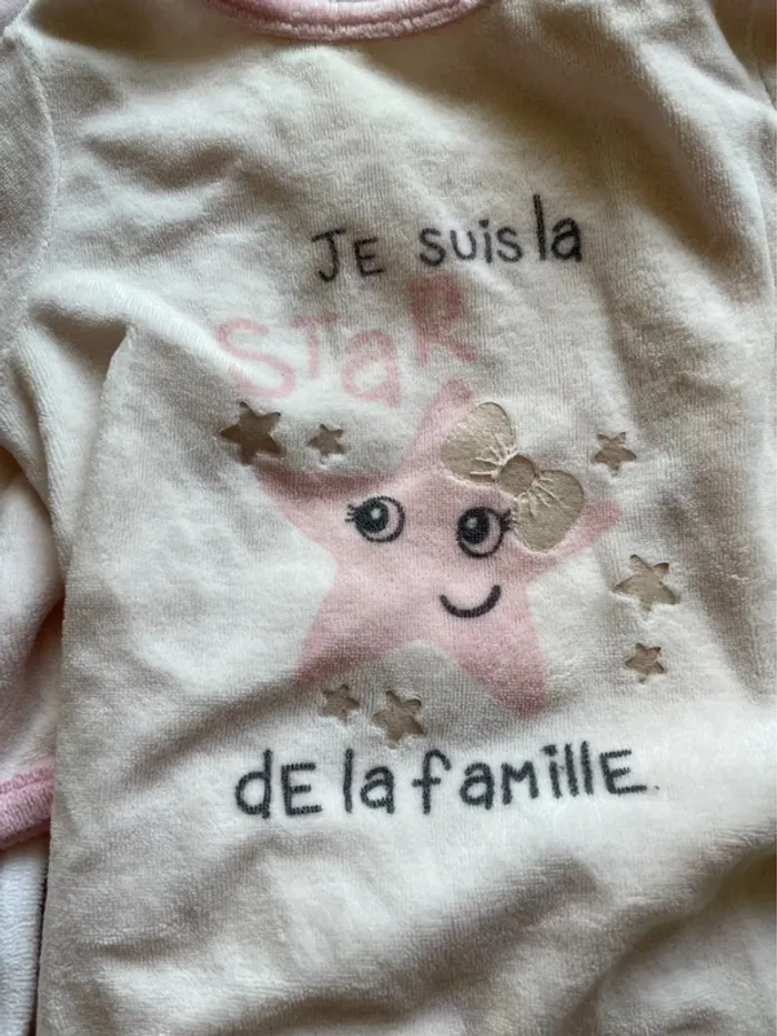 Lot 3 pijamas bebe fille - photo numéro 3