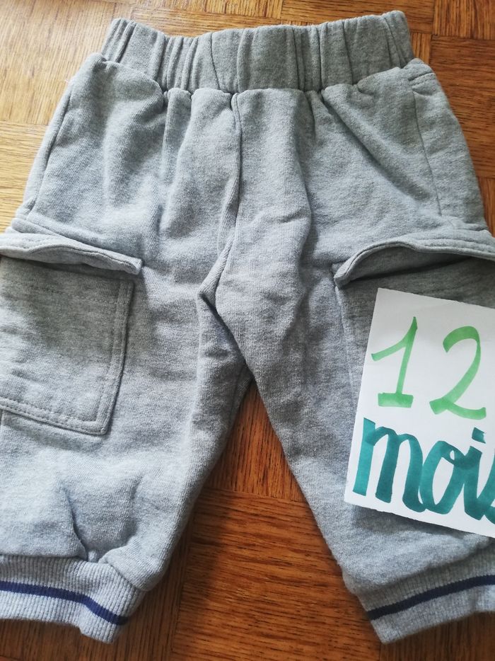 Jogging gris garçon 12 mois