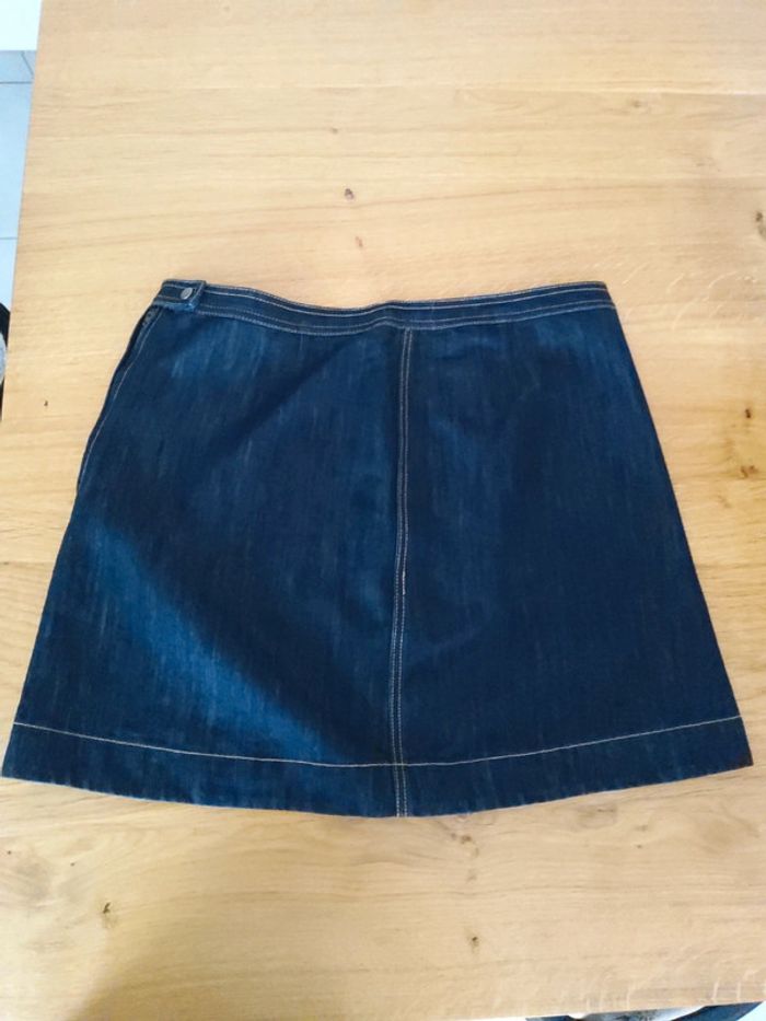 Jupe bleue denim - photo numéro 2