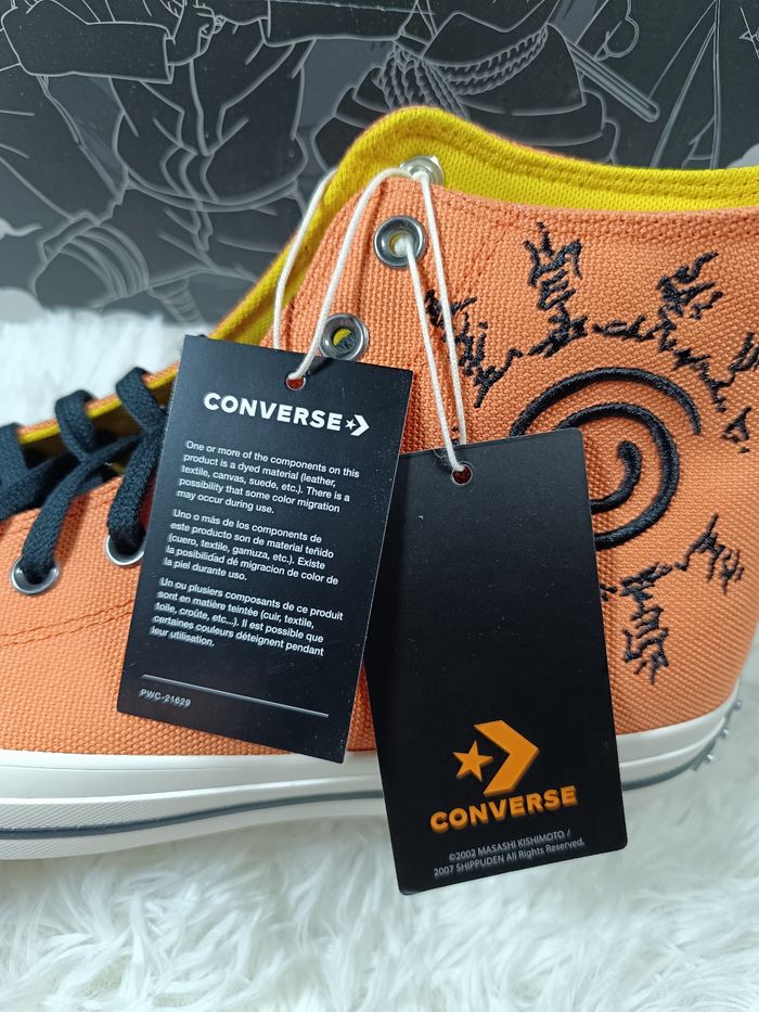 Baskets chaussures sneakers converse naruto Shippuden - photo numéro 5