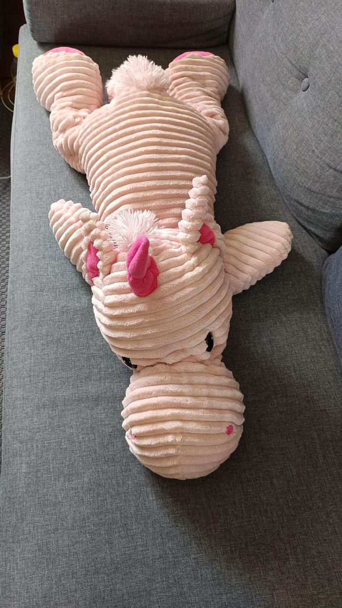 Peluche licorne 🦄 XXL - photo numéro 3