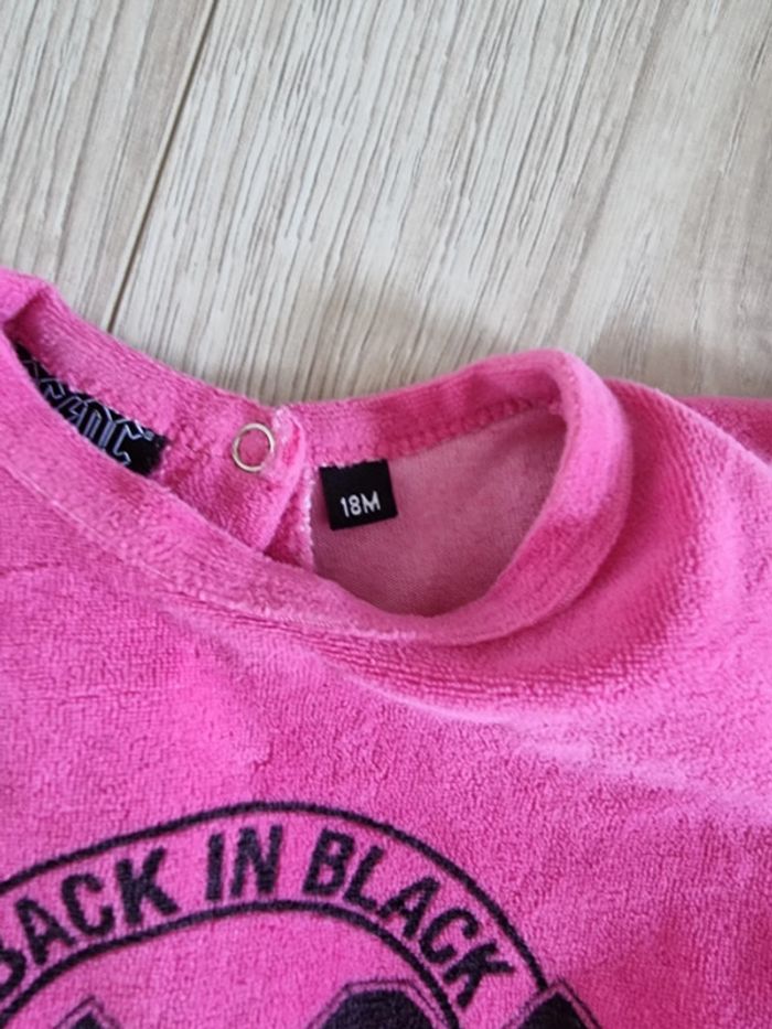 Pyjama fille AC DC groupe métal 18 mois - photo numéro 3