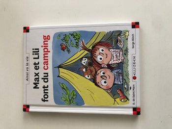 Livre Max et Lili font du camping
