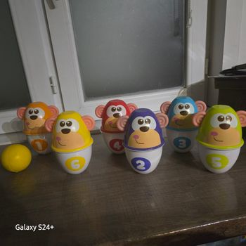 Jeu de quilles 4 à 6 ans 