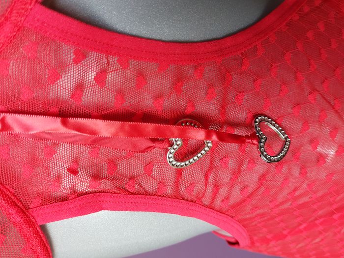 Nuisette (2 pièces) au style glamour et romantique - Taille M/L 38-40 - photo numéro 9