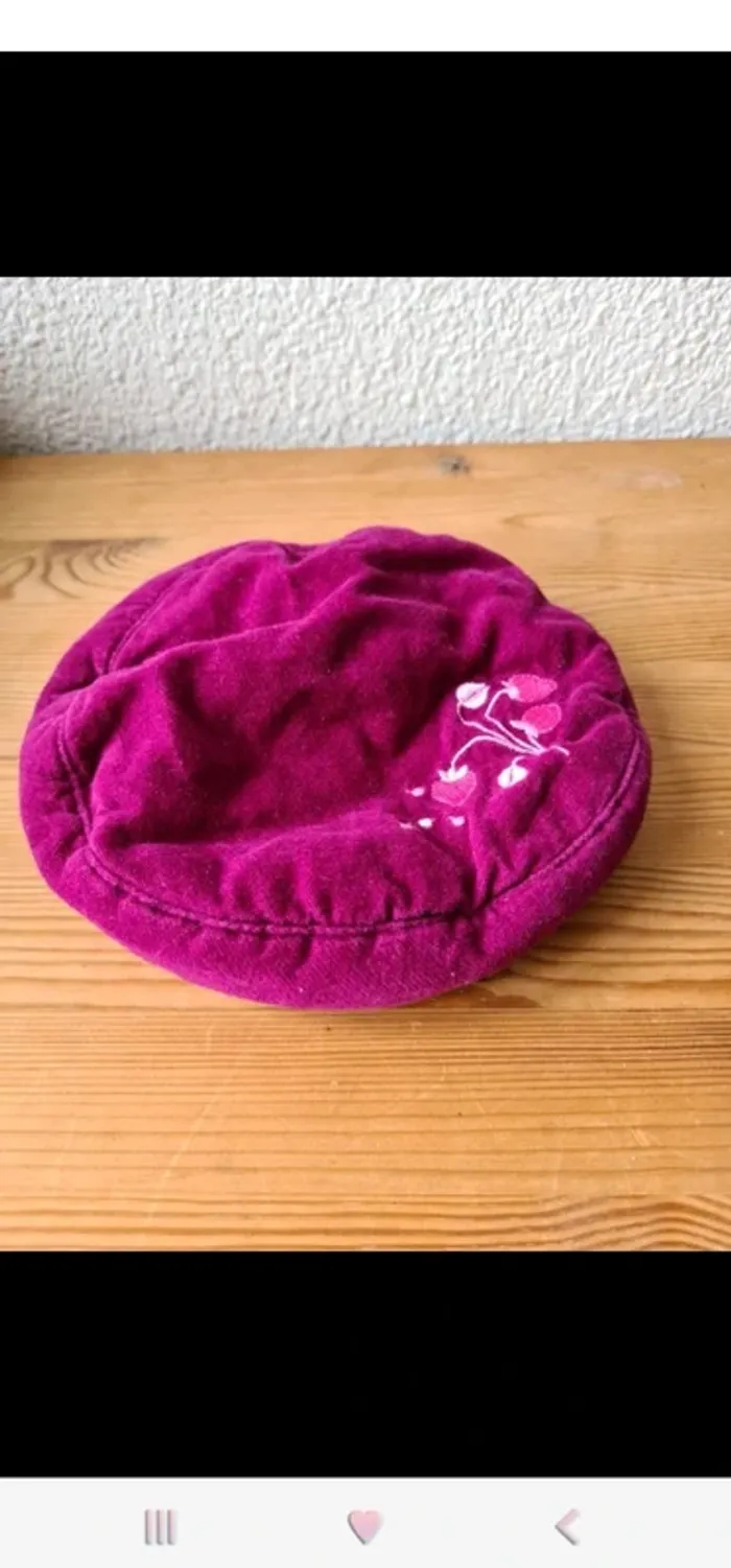 chapeau bordeaux Marese