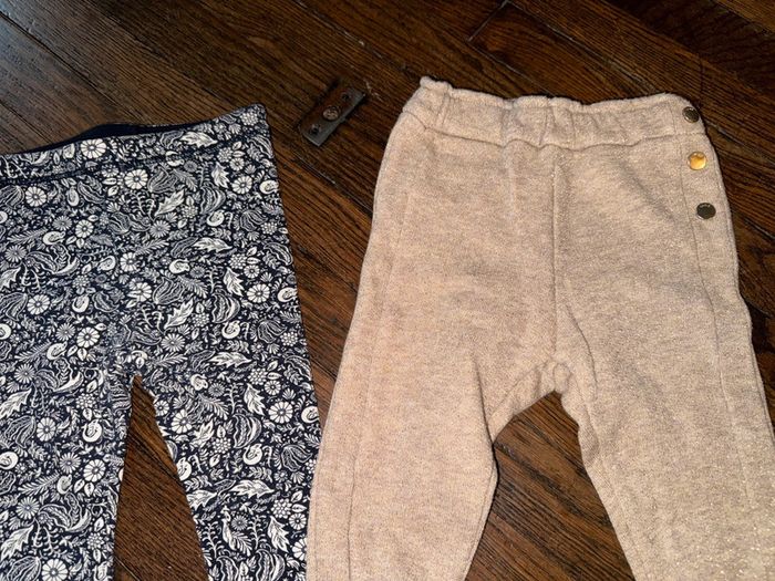 Lot legging jogging Ikks 6 mois - photo numéro 2