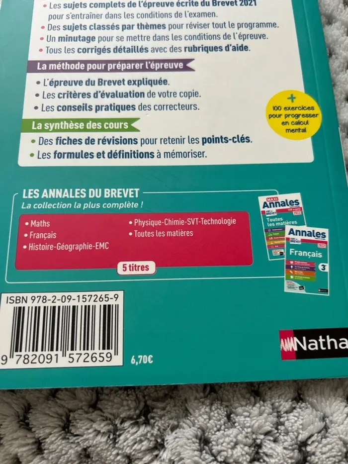 Annales de brevet - photo numéro 3