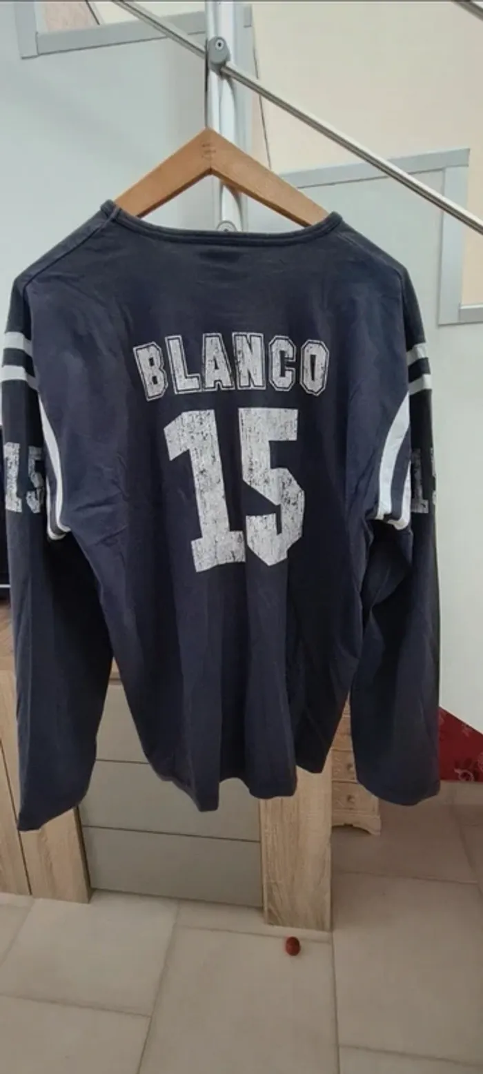 Tee-shirt manches longues Serge Blanco taille XXL - photo numéro 10