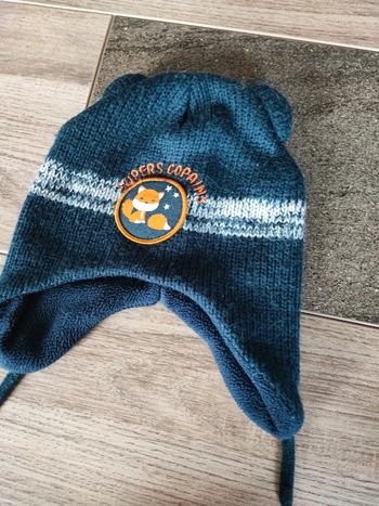 Bonnet cache oreilles 18 mois