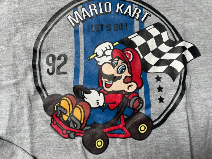 T shirt manche longue Mario - photo numéro 3