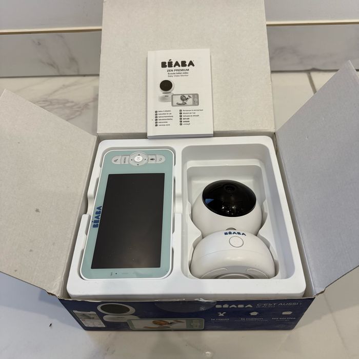 BÉABA Babyphone écoute-bébé Vidéo Zen Premium night blue. - photo numéro 6