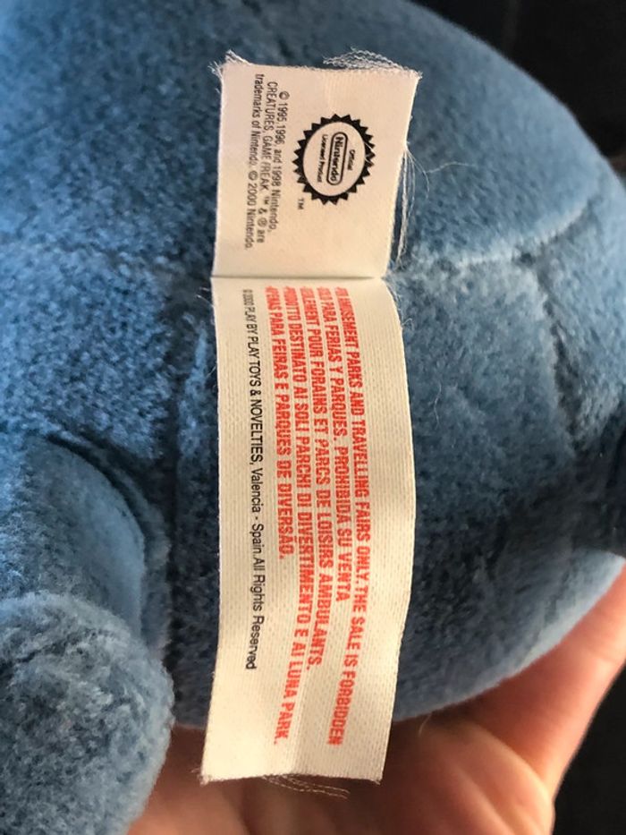 Peluche Pokémon officielle Nintendo - photo numéro 3