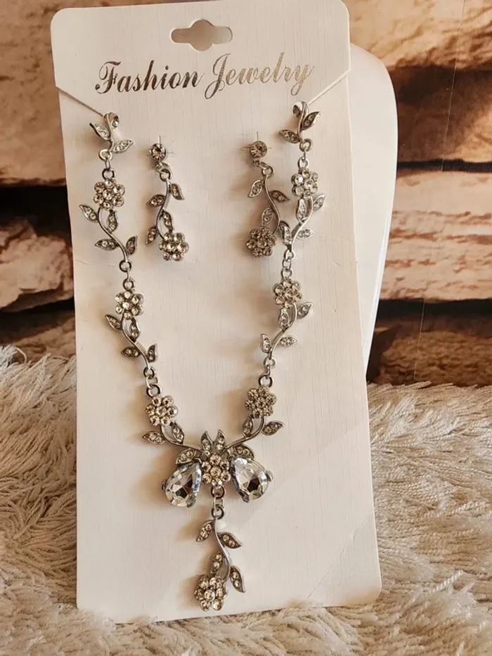 💎Parure Collier + Boucles d’oreilles 💎 - photo numéro 6