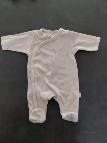 Grenouillère dousse naissance P'tit bisou