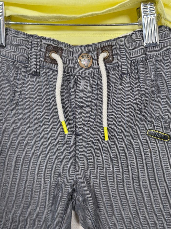 Ensemble 2 pièce t-shirt +pantalon kiabi 18mois 77-82cm - photo numéro 6