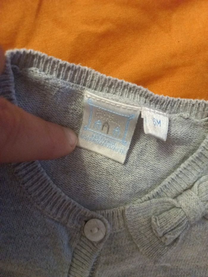 Gilet 6 à 9 mois création Galeries Lafayette - photo numéro 3