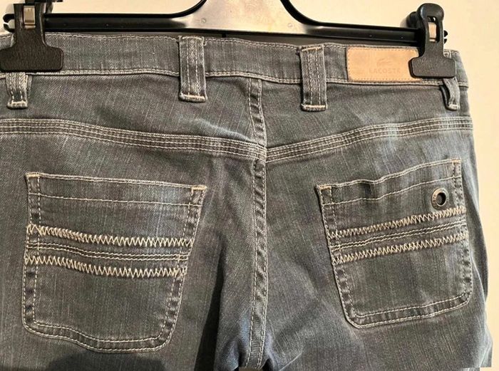 Jean femme  Lacoste 36 gris - photo numéro 4