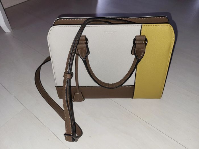 Sac à main beige et marron neuf - photo numéro 4