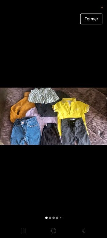 Lot fille taille 3-4 ans