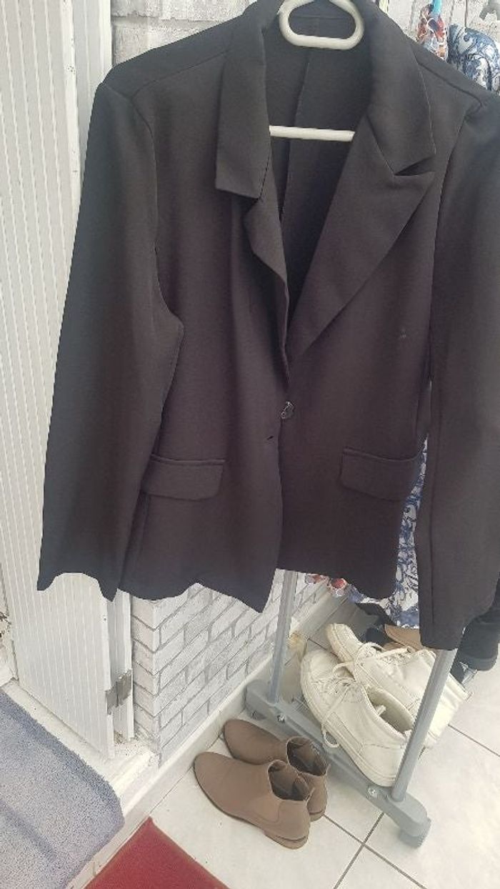 Veste taileur femme noir