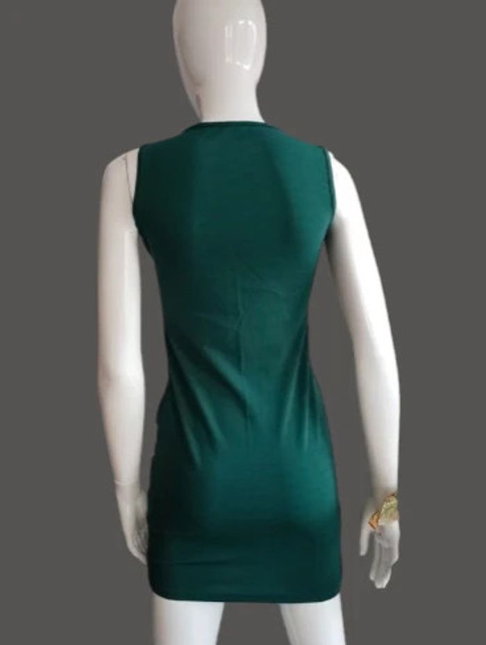Ensemble robe et gilet vert 38 - photo numéro 4