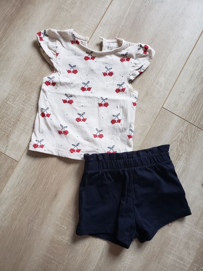Ensemble été taille 1mois