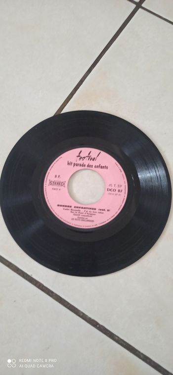 Disque rondes enfantines